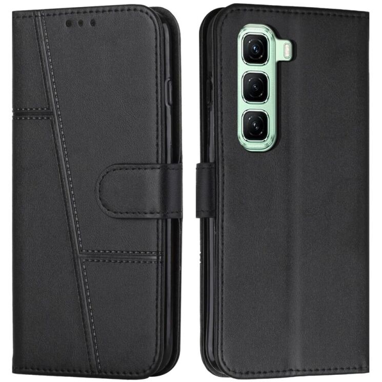 Чохол-книжка UniCase Jet Cover для Infinix Hot 50 Pro - Black: фото 1 з 10