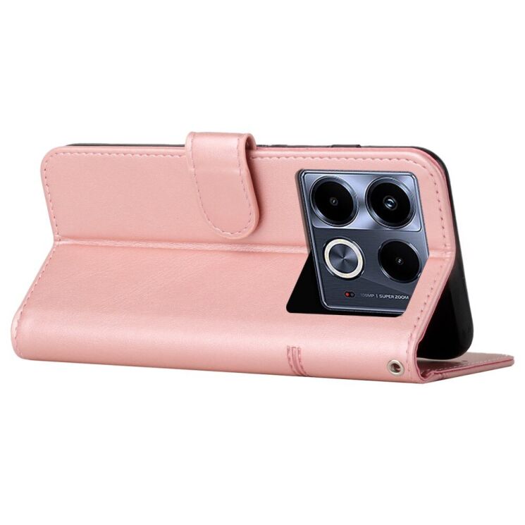 Чехол-книжка UniCase Jet Cover для Infinix Note 40 - Rose Gold: фото 3 из 11