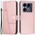 Чехол-книжка UniCase Jet Cover для Infinix Note 40 - Rose Gold: фото 1 из 11
