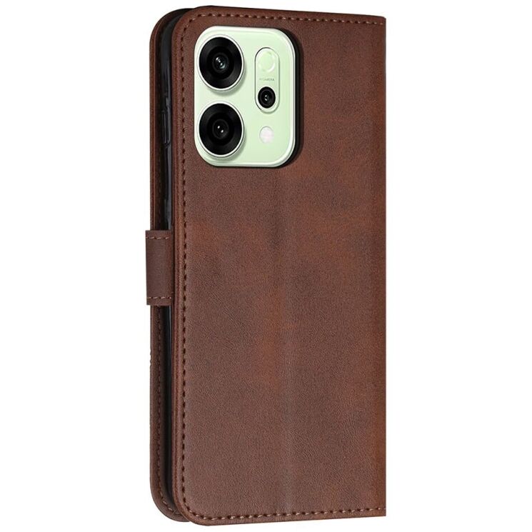 Чохол-книжка UniCase Jet Cover для OPPO Reno 14 FS 5G - Brown: фото 5 з 10