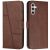 Чехол-книжка UniCase Jet Cover для Samsung Galaxy M35 (M356) - Brown: фото 1 из 10