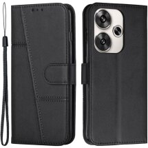 Чехол-книжка UniCase Jet Cover для Xiaomi Poco F6 - Black: фото 1 из 10
