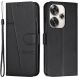 Чехол-книжка UniCase Jet Cover для Xiaomi Poco F6 - Black (355020B). Фото 1 из 10