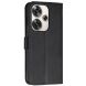 Чехол-книжка UniCase Jet Cover для Xiaomi Poco F6 - Black (355020B). Фото 5 из 10