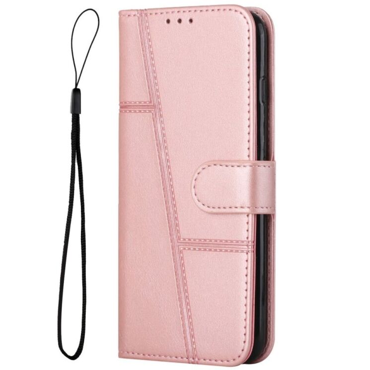 Чехол-книжка UniCase Jet Cover для Xiaomi Redmi Note 12 - Rose Gold: фото 5 из 11