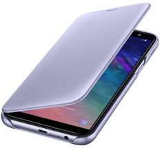 Чехол-книжка Wallet Cover для Samsung Galaxy A6 2018 (A600) EF-WA600CVEGRU - Violet: фото 1 из 18