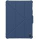 Чехол NILLKIN Bumper Leather Case Pro для Samsung Galaxy Tab S10 FE - Blue (382200L). Фото 4 из 16