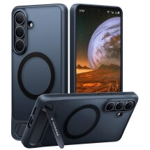 Чехол с подставкою TORRAS Ostand L1 (with MagSafe) для Samsung Galaxy S26 - Black: фото 1 из 8