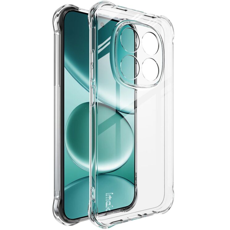 Чохол з посиленими кутами IMAK Airbag MAX Case для Xiaomi Redmi Note 15 Pro 5G - Transparent: фото 1 з 7