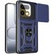 Чохол із захистом камери Deexe Armor Shield для Realme 16 Pro Plus - Blue (428510L). Фото 1 з 9