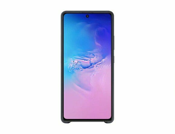 Чехол Silicone Cover для Samsung Galaxy S10 Lite (G770) EF-PG770TBEGRU - Black: фото 4 из 5