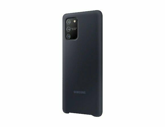 Чехол Silicone Cover для Samsung Galaxy S10 Lite (G770) EF-PG770TBEGRU - Black: фото 2 из 5
