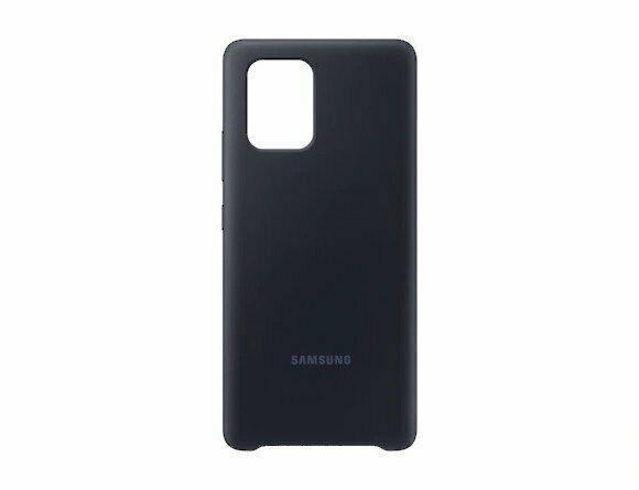 Чехол Silicone Cover для Samsung Galaxy S10 Lite (G770) EF-PG770TBEGRU - Black: фото 3 из 5