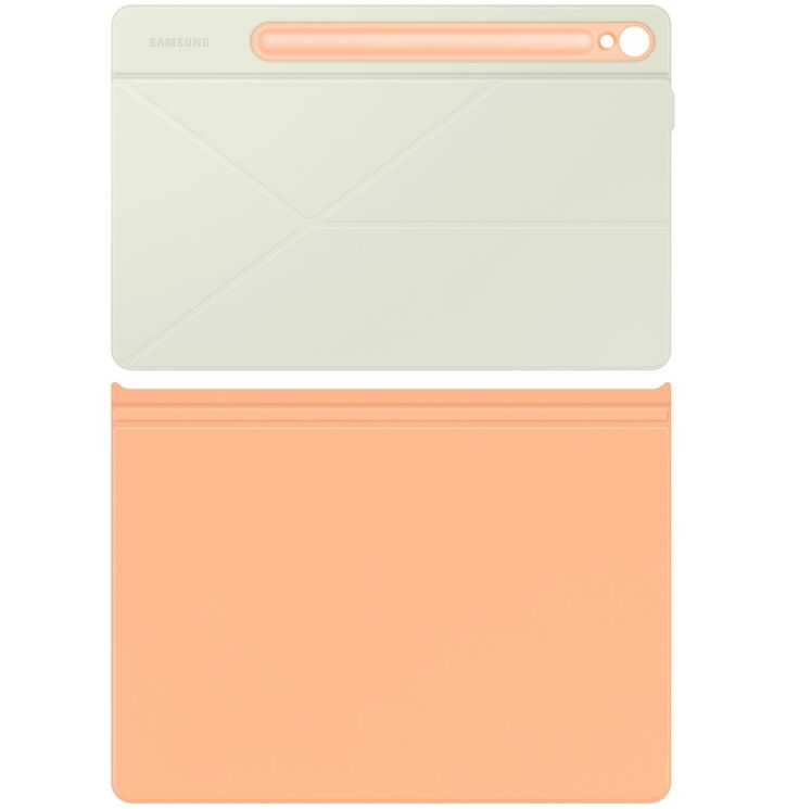 Чохол Smart Book Cover для Samsung Galaxy Tab S9 / Tab S9 FE / Tab S10 FE / S10 Lite (EF-BX710POEGWW) - Orange: фото 10 з 12