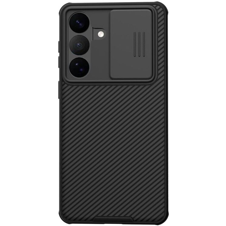 Чехол со шторкой для камеры NILLKIN CamShield Pro для Samsung Galaxy S26 Plus - Black: фото 1 из 17