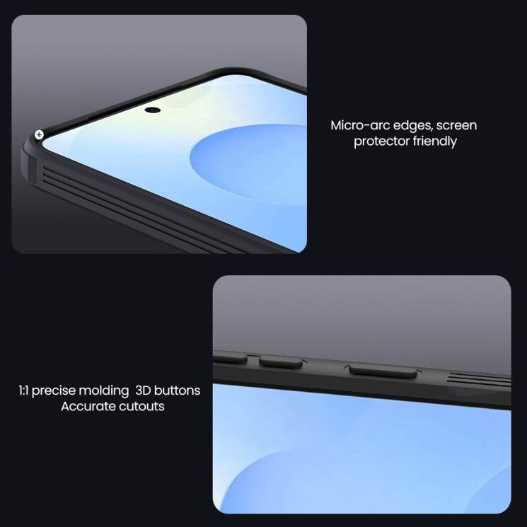 Чехол со шторкой для камеры NILLKIN CamShield Pro для Samsung Galaxy S26 Plus - Black: фото 15 из 17