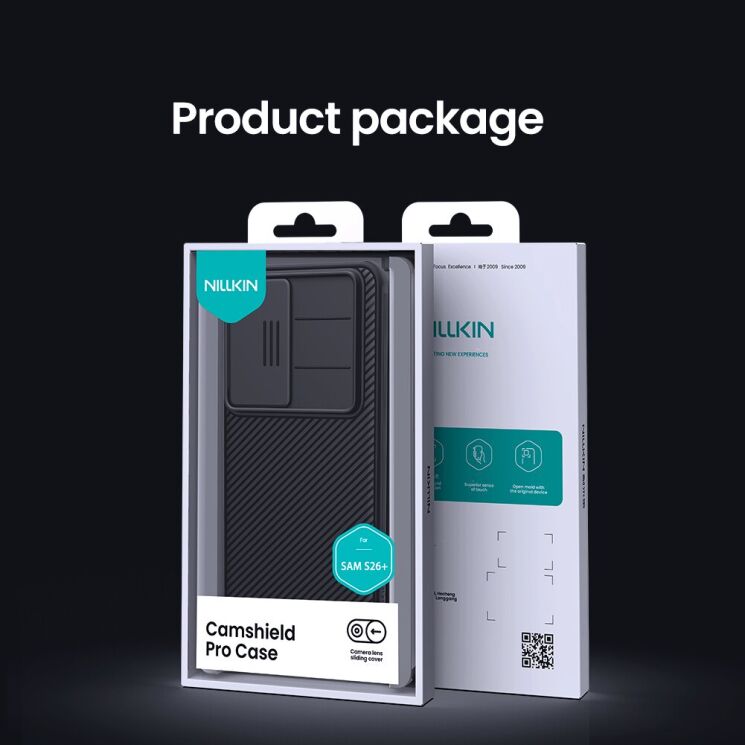 Чехол со шторкой для камеры NILLKIN CamShield Pro для Samsung Galaxy S26 Plus - Black: фото 17 из 17