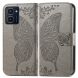 Чехол UniCase Butterfly Pattern для HMD Pulse Pro - Grey (354517H). Фото 1 из 5