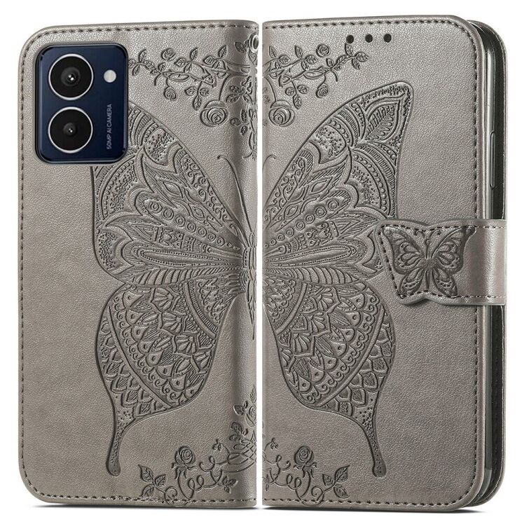 Чехол UniCase Butterfly Pattern для HMD Pulse Pro - Grey: фото 1 из 5