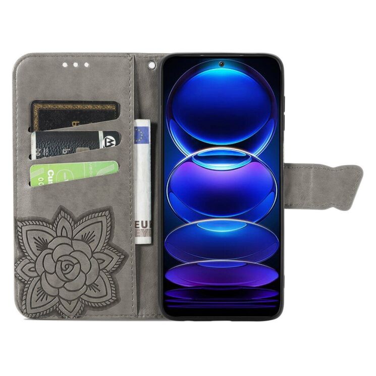 Чехол UniCase Butterfly Pattern для HMD Pulse Pro - Grey: фото 2 из 5