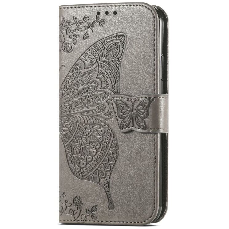 Чехол UniCase Butterfly Pattern для Nothing CMF Phone 1 - Grey: фото 6 из 9