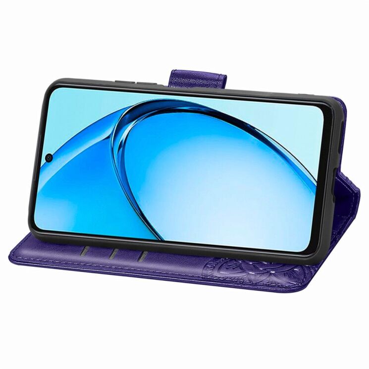 Чехол UniCase Butterfly Pattern для OPPO A60 - Dark Purple: фото 3 из 7