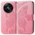 Чехол UniCase Butterfly Pattern для Realme 12 5G - Pink: фото 1 из 8