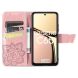 Чехол UniCase Butterfly Pattern для Realme C65 - Rose Gold (353931RG). Фото 2 из 8