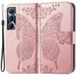 Чехол UniCase Butterfly Pattern для Realme C65 - Rose Gold (353931RG)