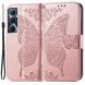 Чехол UniCase Butterfly Pattern для Realme C65 - Rose Gold (353931RG). Фото 1 из 8
