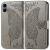 Чехол UniCase Butterfly Pattern для Samsung Galaxy A06 (A065) - Grey: фото 1 из 9