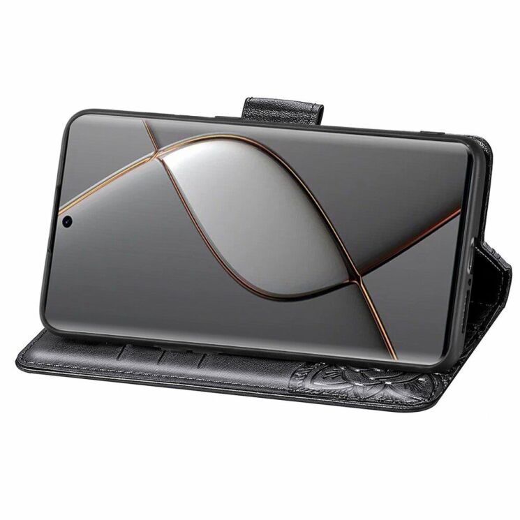 Чехол UniCase Butterfly Pattern для TECNO Spark 20 Pro+ - Black: фото 3 из 8