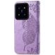 Чехол UniCase Butterfly Pattern для Xiaomi 14T Pro - Light Purple (365603LV). Фото 6 из 10