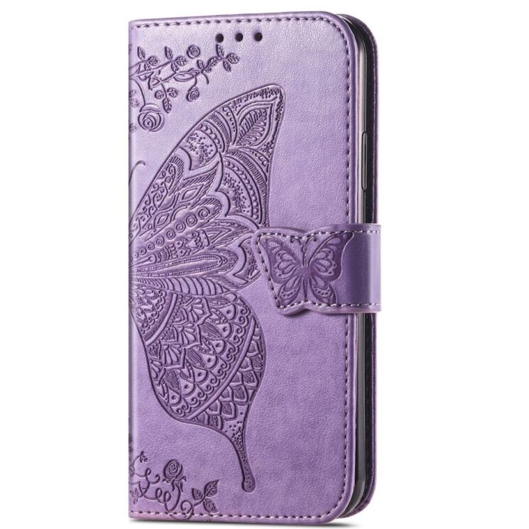 Чехол UniCase Butterfly Pattern для Xiaomi 14T Pro - Light Purple: фото 5 из 10