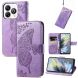 Чохол UniCase Butterfly Pattern для ZTE Blade A75 - Light Purple (361504LV). Фото 4 з 6
