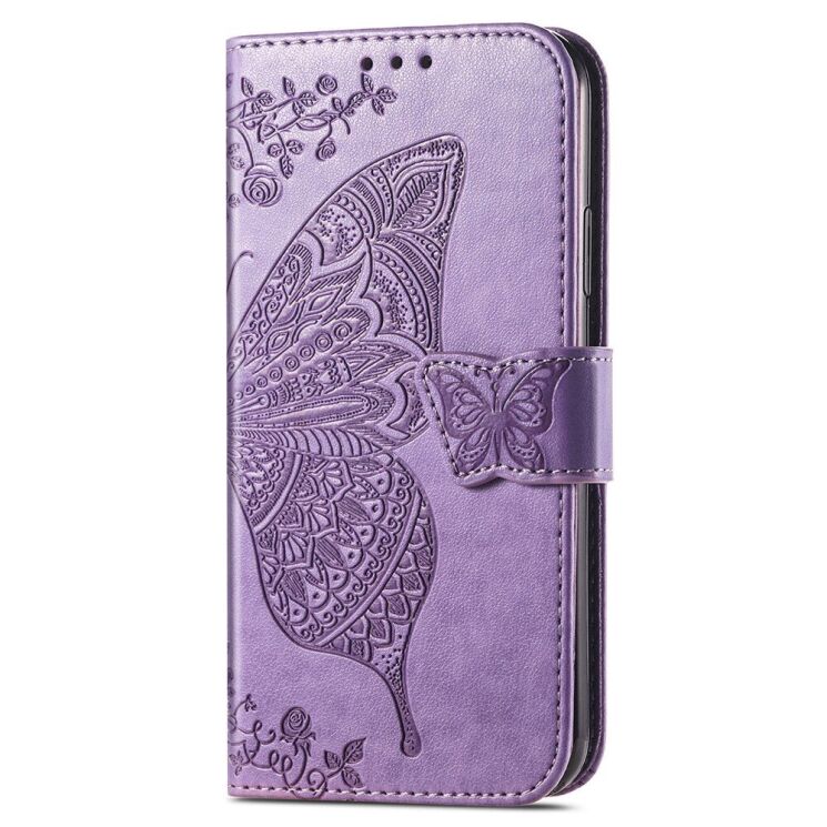 Чохол UniCase Butterfly Pattern для ZTE Blade A75 - Light Purple: фото 6 з 6