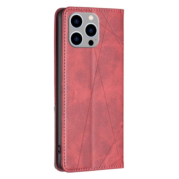 Чохол UniCase Geometric Pattern для Apple iPhone 14 Pro Max - Red: фото 3 з 8