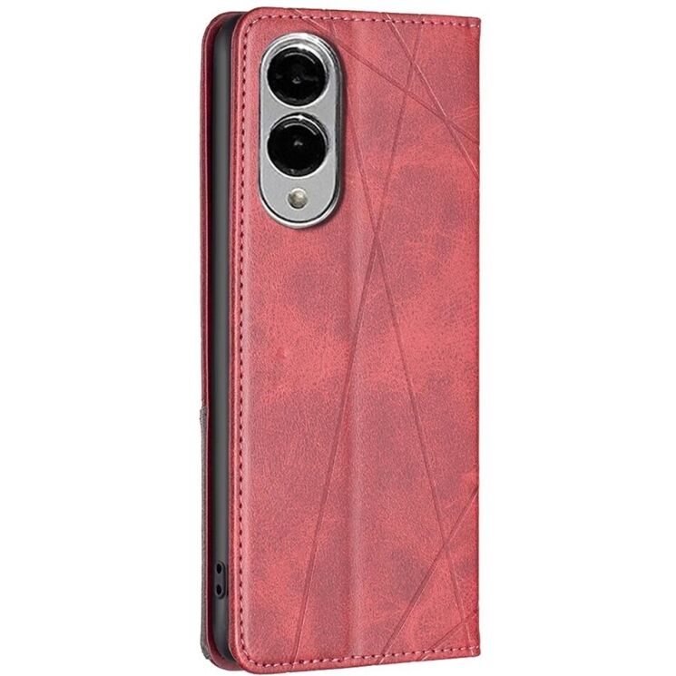 Чехол UniCase Geometric Pattern для Samsung Galaxy S25 Edge (S937) - Red: фото 3 из 11