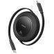 Кабель Baseus Free2Pull Type-C to Type-C (100W, 2m) P10364500113 - Black (982822B). Фото 1 из 10