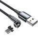 Кабель ESSAGER Universal 540 Magnetic USB to Lightning (3A, 1m) EXCCXL-WX0G - Grey (896443H). Фото 1 з 7