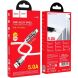 Кабель Hoco U136 Prize USB to Type-C (5A, 1.2m) - White (896345W). Фото 3 з 4