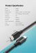Кабель UGREEN US286 Type-C to Type-C 60W (3A, 1m) 50997 - Black (896530B). Фото 11 из 12