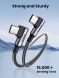 Кабель UGREEN US335 Type-C to Type-C (100W, 5A, 2m) - Black (896308B). Фото 8 з 8