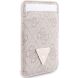 Кардхолдер з ремінцем для смартфону Guess triangle MagSafe (GUBPWMWSP4GTP) - Pink (982439P). Фото 4 з 6