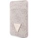Кардхолдер з ремінцем для смартфону Guess triangle MagSafe (GUBPWMWSP4GTP) - Pink (982439P). Фото 3 з 6