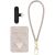 Кардхолдер з ремінцем для смартфону Guess triangle MagSafe (GUBPWMWSP4GTP) - Pink: фото 1 з 6