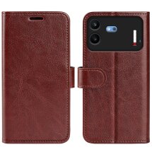 Класичний чохол-книжка Deexe Wallet Style для Nothing Phone (4b) - Brown: фото 1 з 8