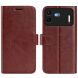 Класичний чохол-книжка Deexe Wallet Style для Nothing Phone (4b) - Brown (218410Z). Фото 1 з 8