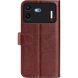 Класичний чохол-книжка Deexe Wallet Style для Nothing Phone (4b) - Brown (218410Z). Фото 6 з 8