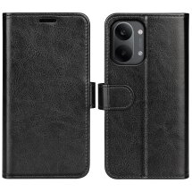 Классический чехол-книжка Deexe Wallet Style для Xiaomi Poco X8 Pro Max - Black: фото 1 из 7